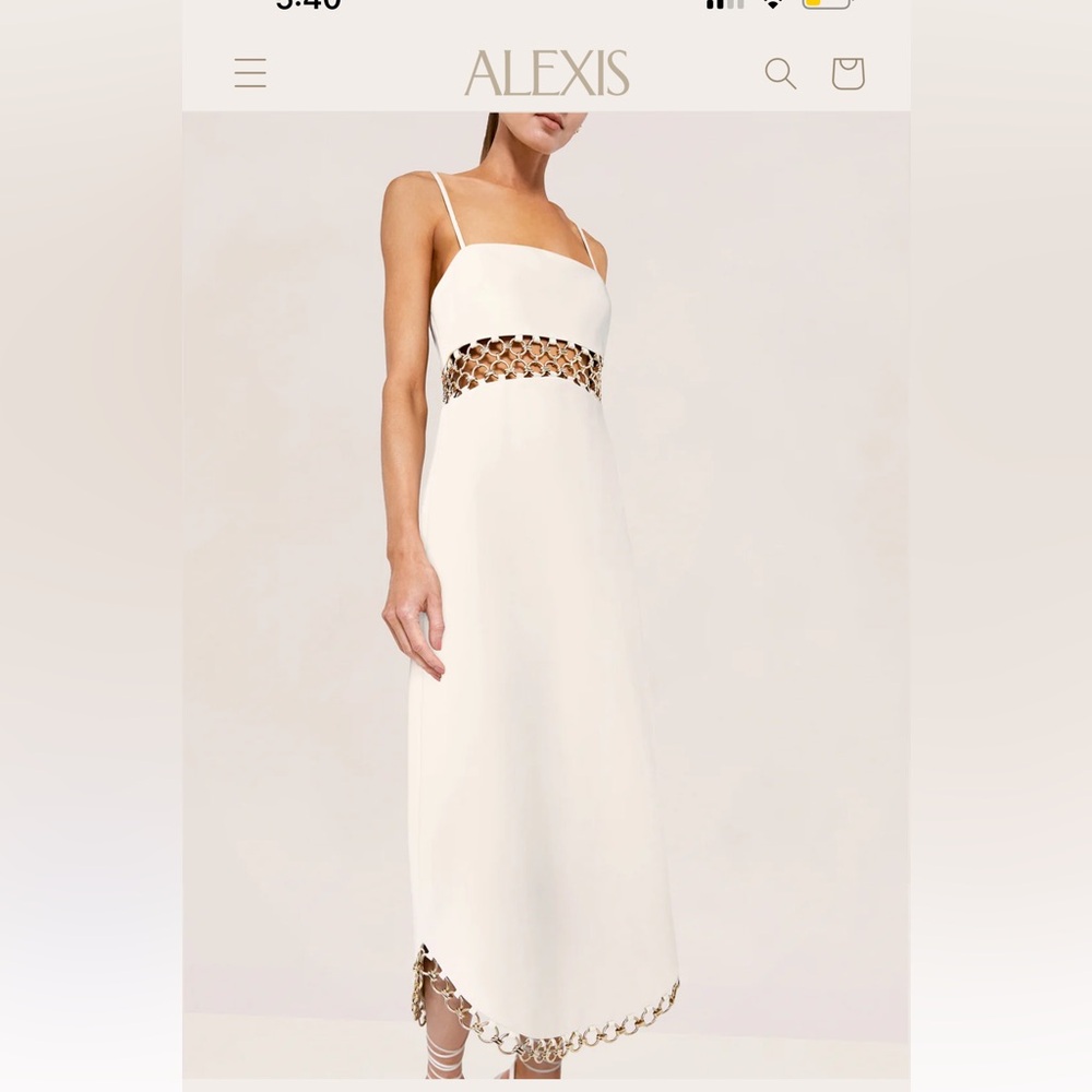 Alexis tale white dress. Beautiful size XS NWT
